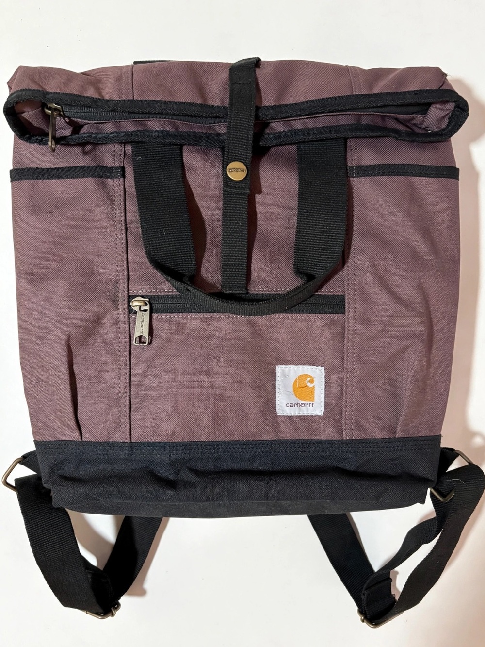 Carharrt roll top backpack or crossbody